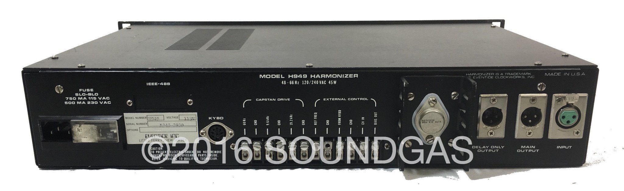 Eventide Harmonizer Model H949 FOR SALE – Soundgas