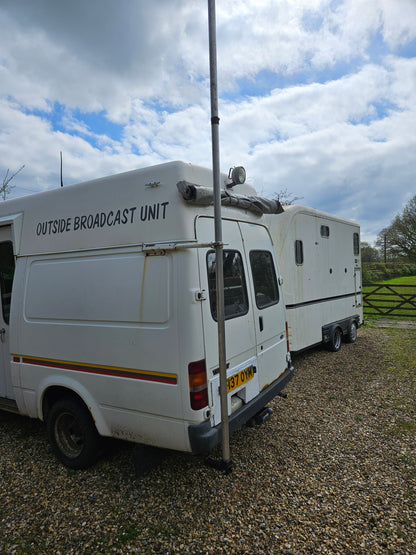 Ex BBC Ford Transit 88 Outside Broadcast / Mobile Studio