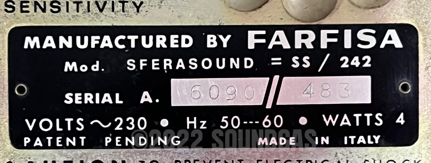 Farfisa Sferasound