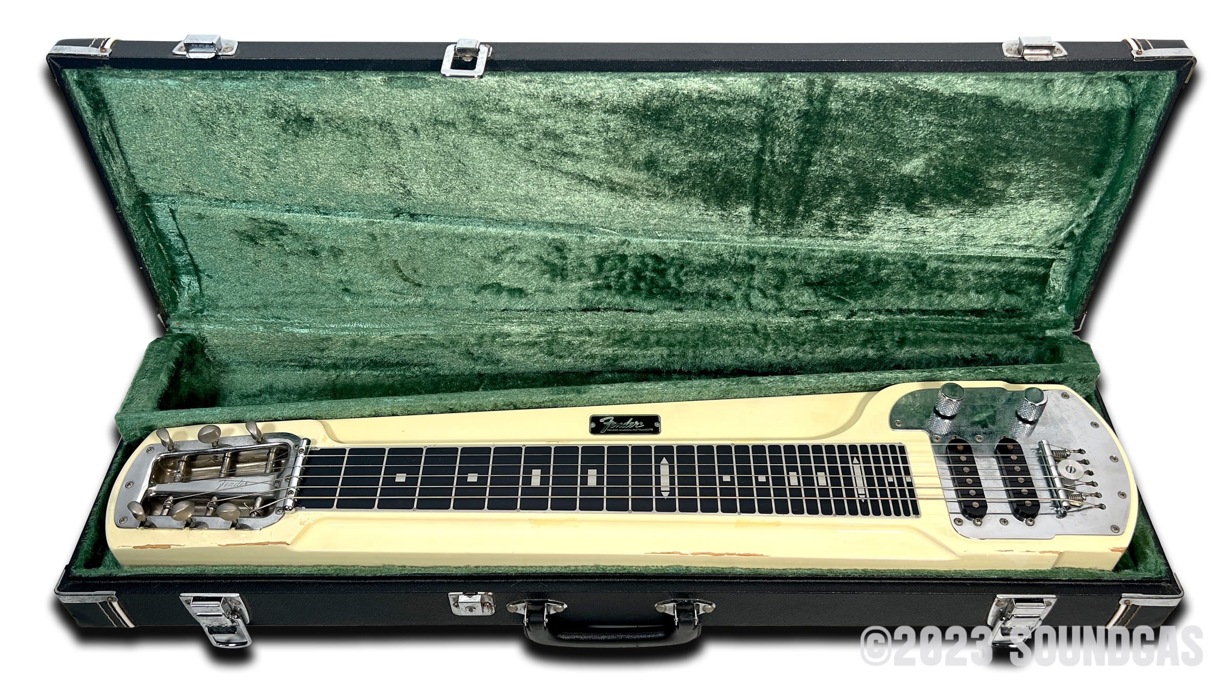 6 string pedal steel guitar Fender Japan Deluxe 6 String Lap Steel Guitar