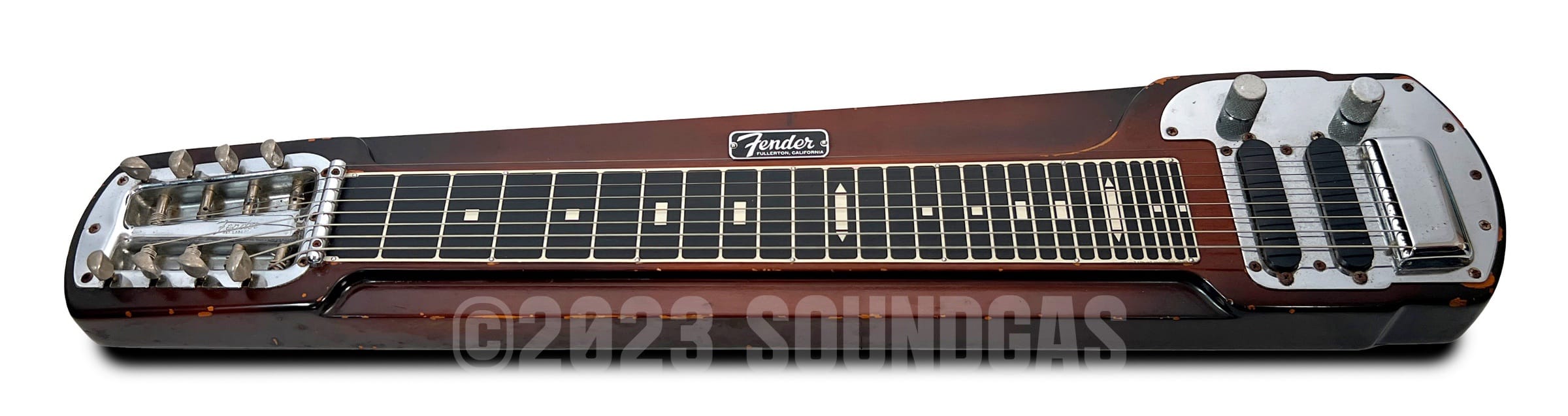 Fender Deluxe 8 'Stringmaster' Eight String Lap Steel Guitar 1960s FOR ...