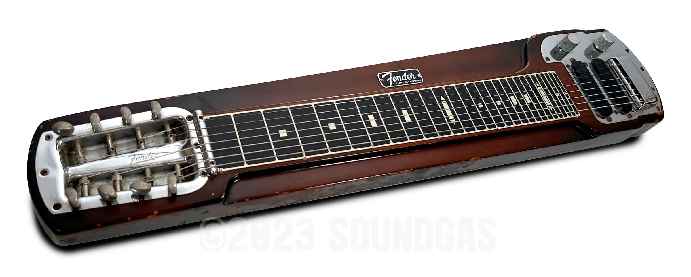 Fender Deluxe 8 'Stringmaster' Eight String Lap Steel Guitar 1960s FOR ...