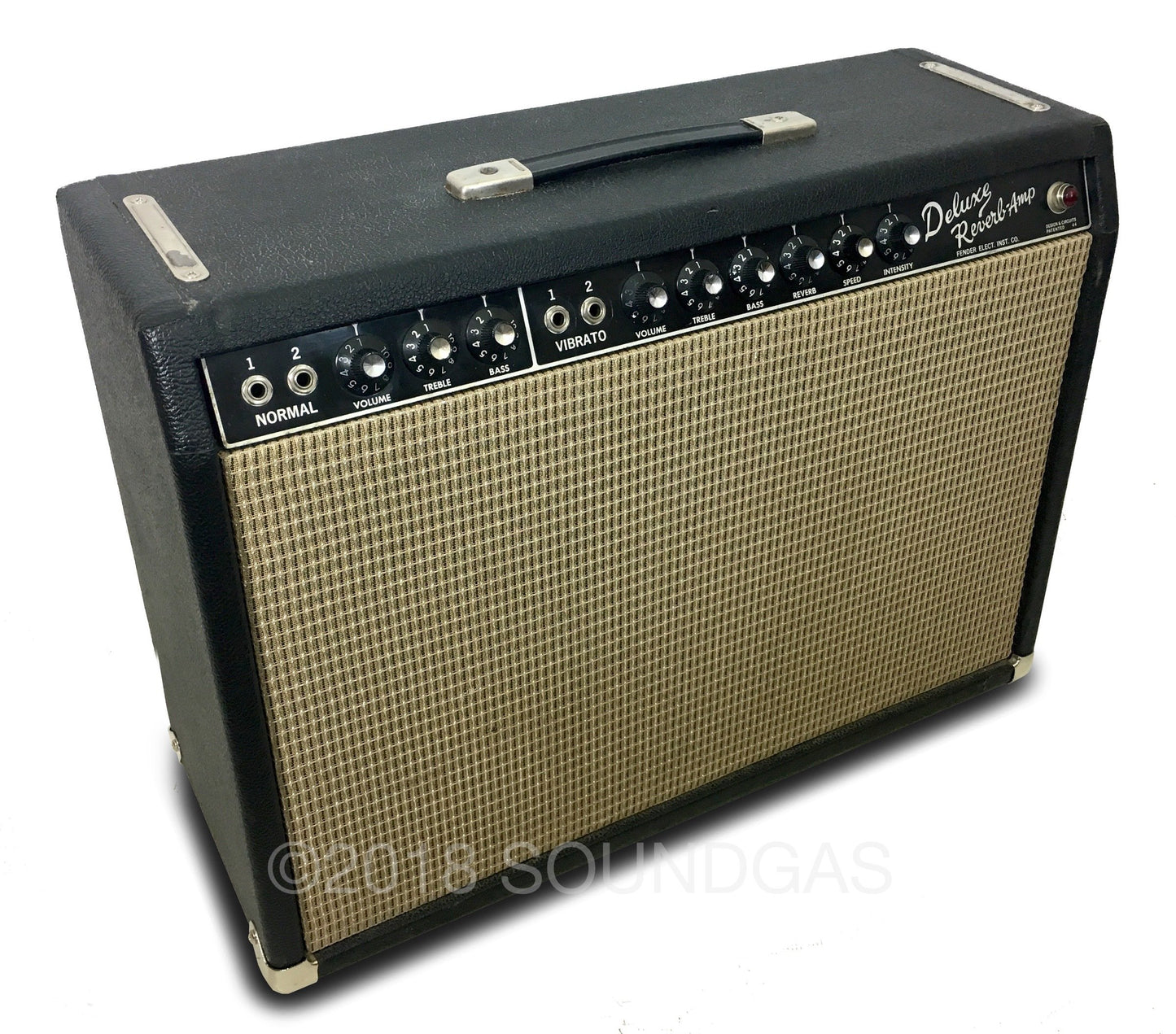 Fender Deluxe Reverb 1964 - Cesar Diaz Modded