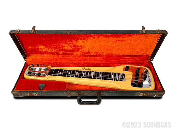 Fender Champion Steel Guitar USA 6弦 Fender-Lap-Steel-Guitar-Yellow