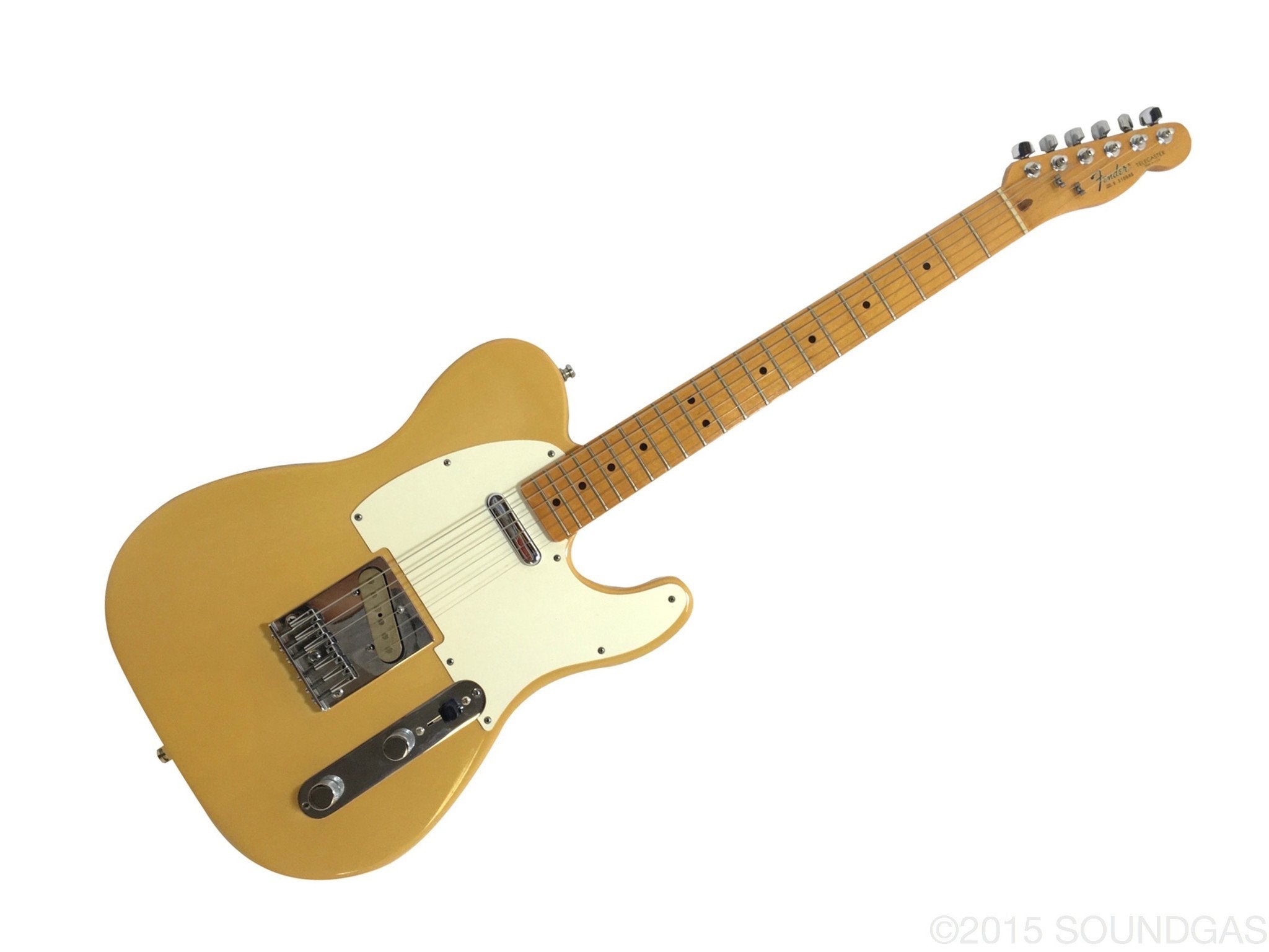 FENDER TELECASTER w CASE 1983 - Fullerton Era FOR SALE – Soundgas