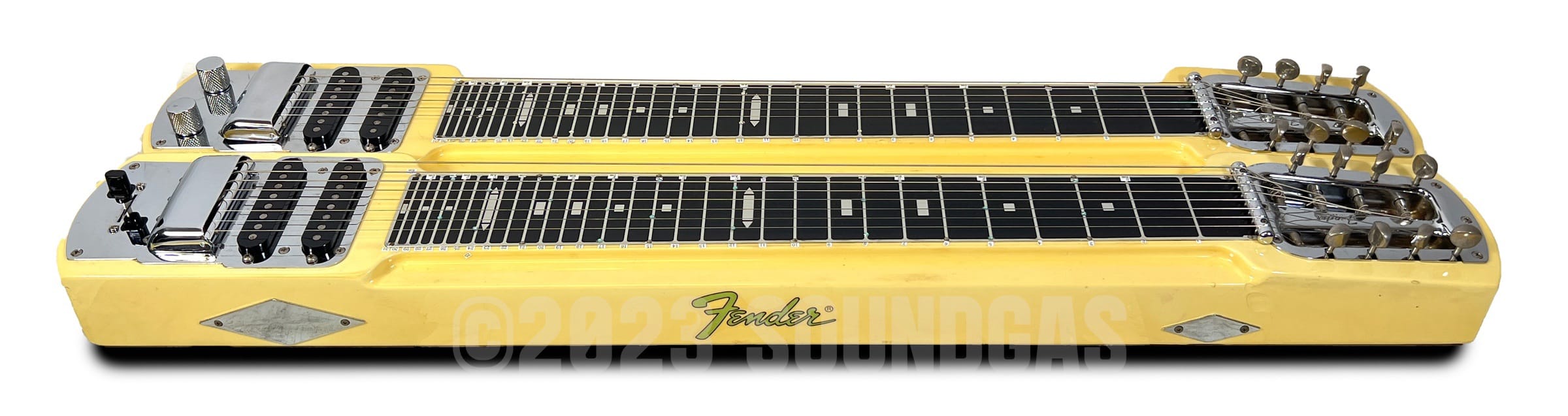 Fender Japan Stringmaster SM-2 Dual 8 Double Neck Console Lap Steel FOR  SALE – Soundgas