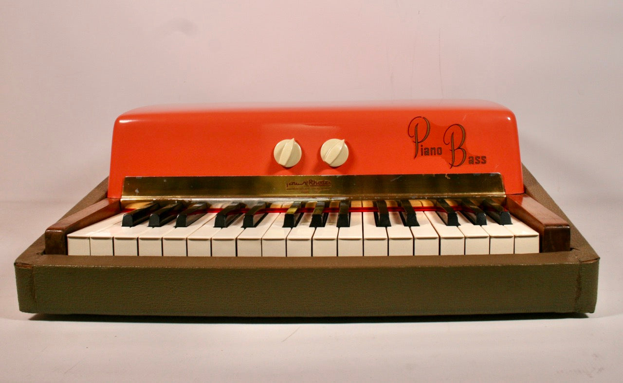 Fender Rhodes Piano Bass Fiesta Red 1960