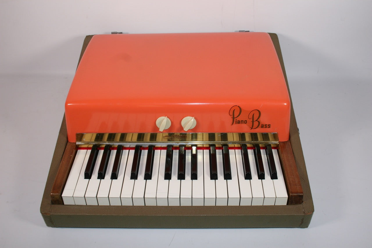 Fender Rhodes Piano Bass Fiesta Red 1960