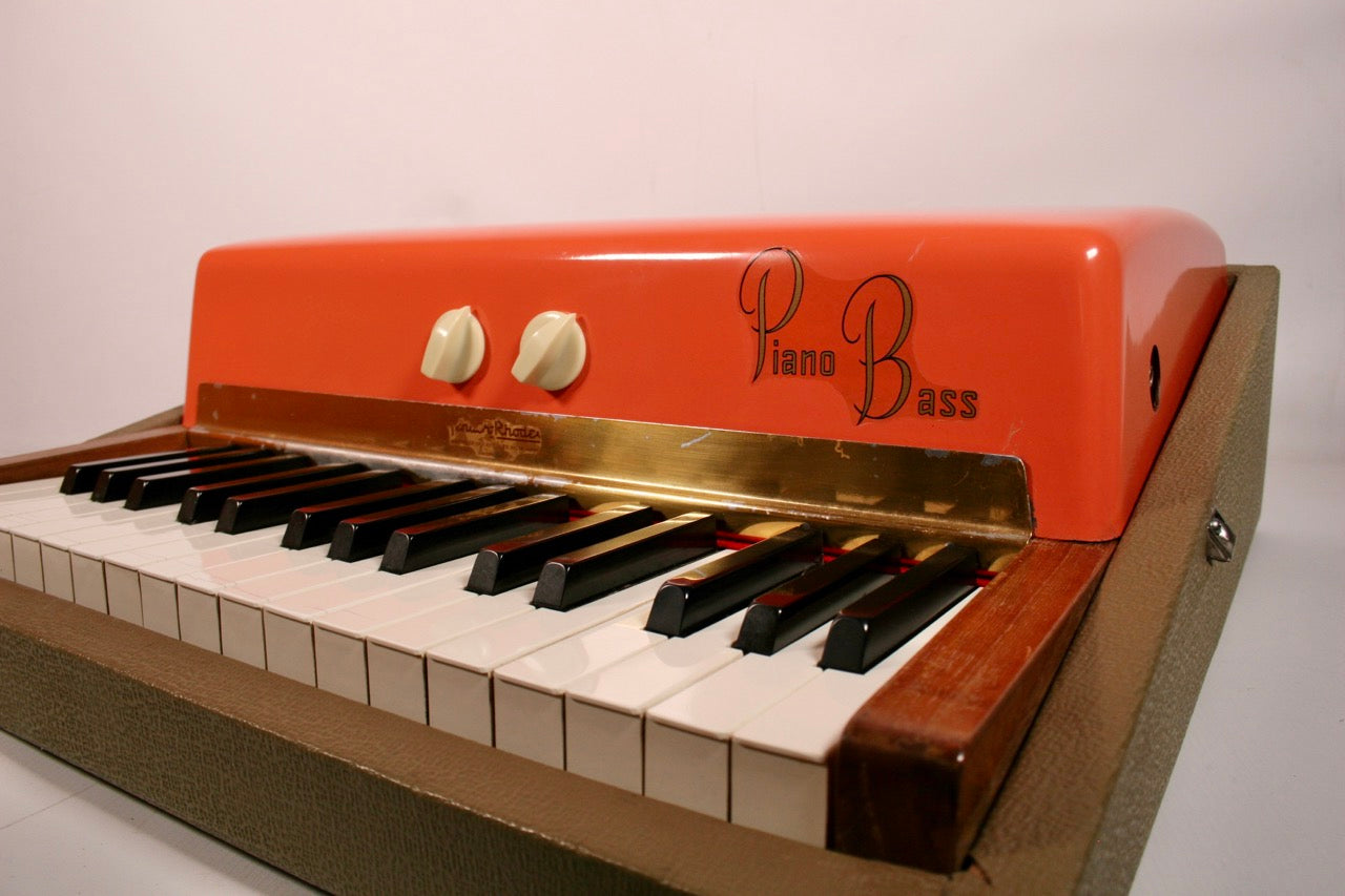 Fender Rhodes Piano Bass Fiesta Red 1960