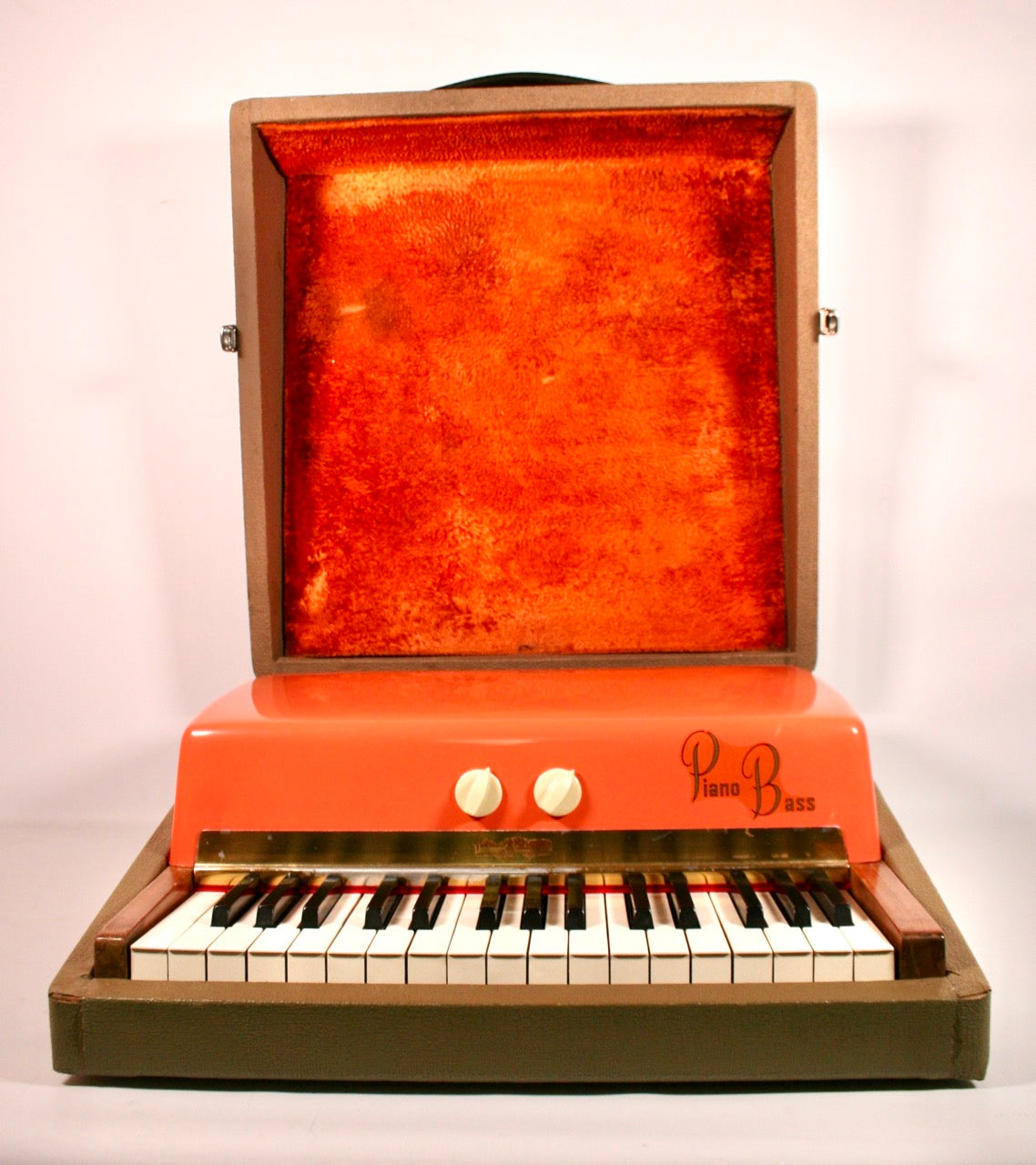 Fender Rhodes Piano Bass Fiesta Red 1960