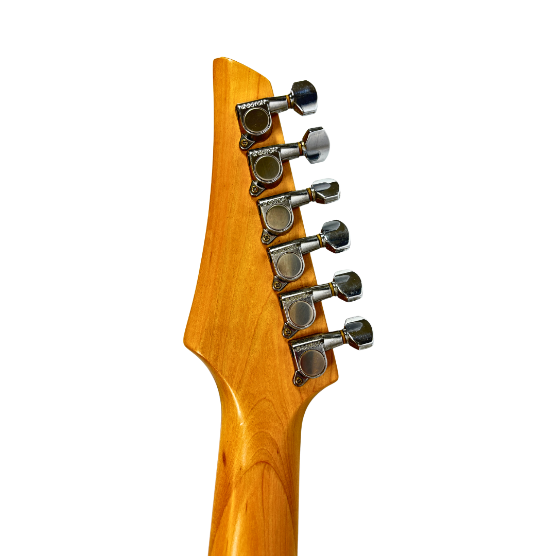 Fernandes Sustainer Fretless Guitar - BC4567 head back