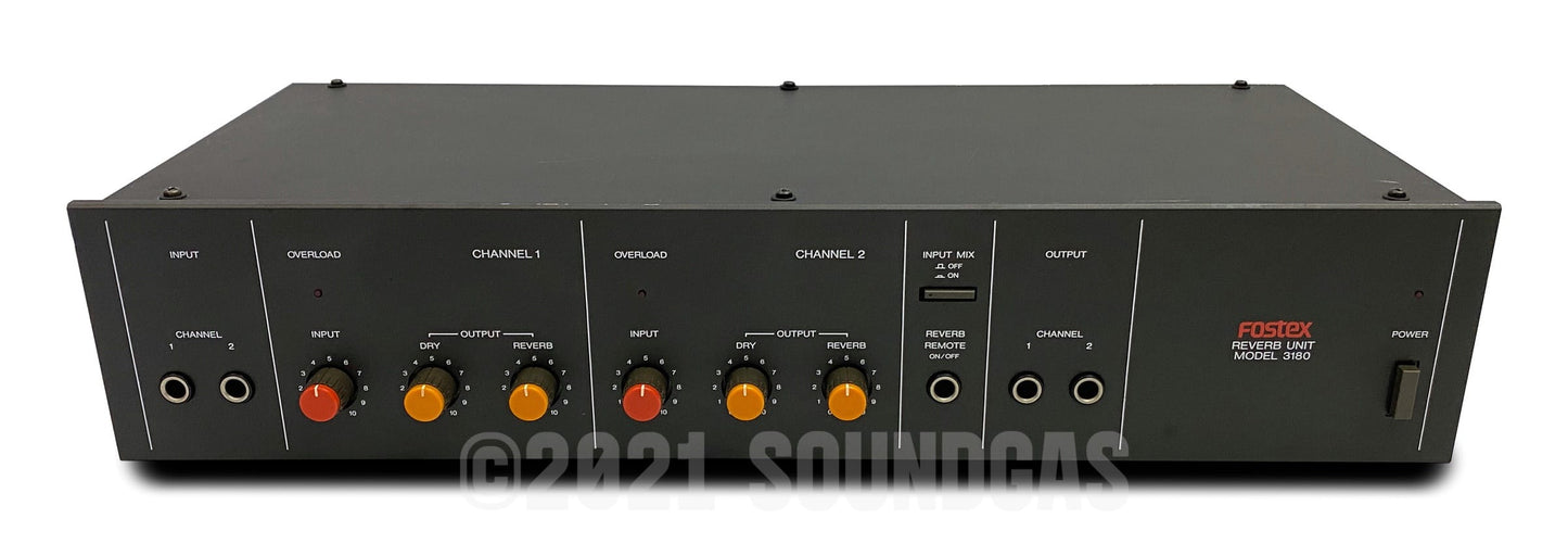 Fostex Model 3180 2-Channel Reverb