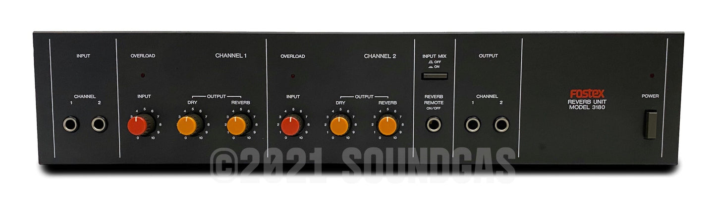 Fostex Model 3180 2-Channel Reverb