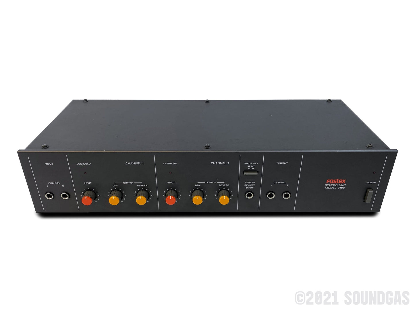 Fostex Model 3180 2-Channel Reverb