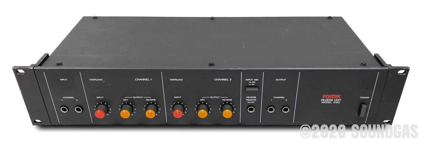 Fostex Model 3180 2-Channel Reverb