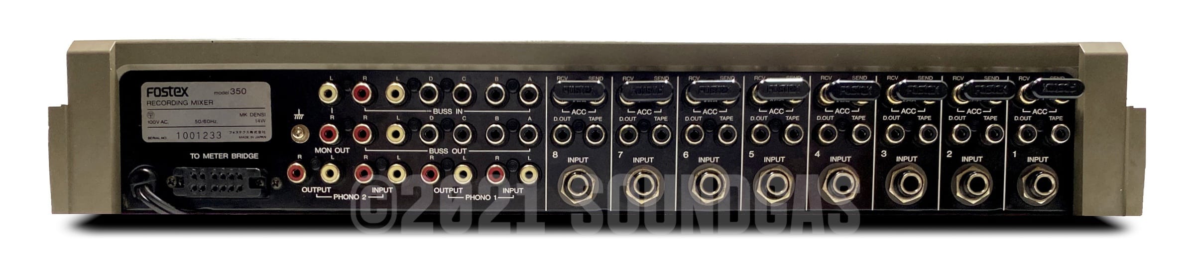 Fostex Model 350 Recording Mixer