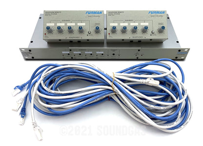 Furman HDS-6 & 2x HR-6 - Headphone Distribution System