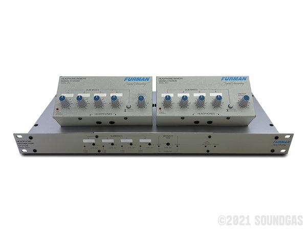 その他 FURMAN hds-6 Furman HDS-6 & 2x HR-6 - Headphone Distribution System FOR