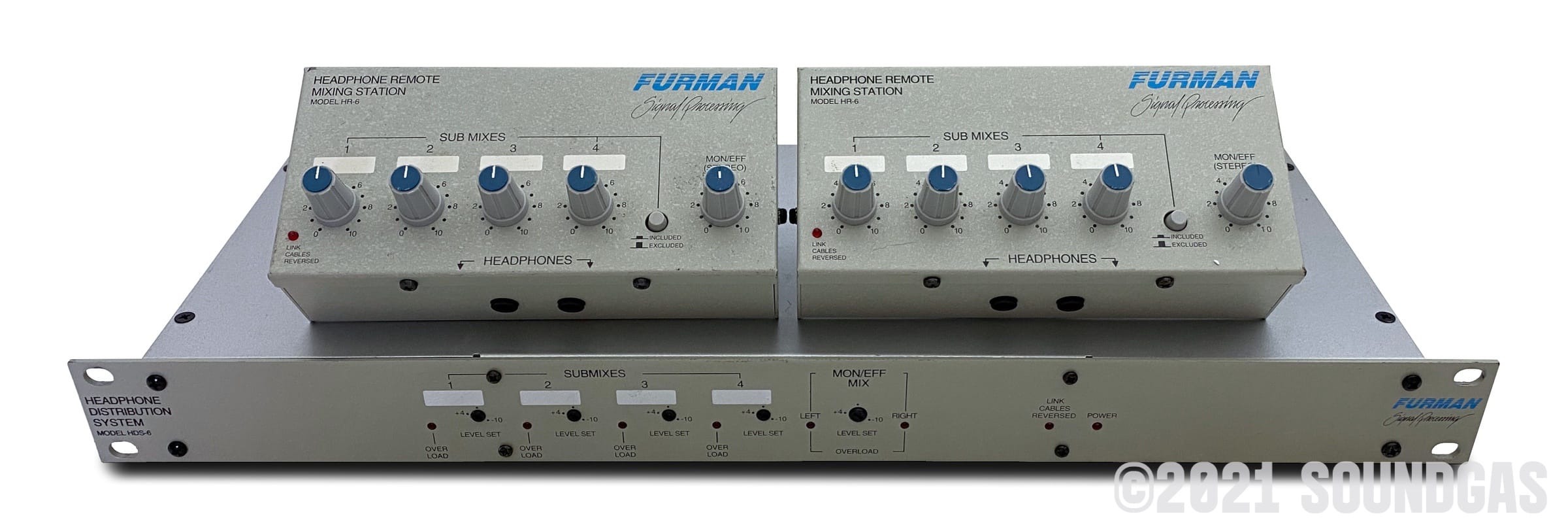 Furman HDS-6 & 2x HR-6 - Headphone Distribution System FOR SALE – Soundgas