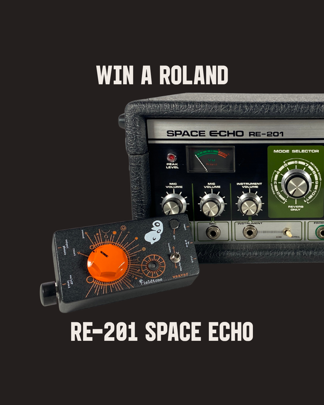 Buy A Sample Pack - Enter The Draw To Win A Roland RE201 Space Echo*