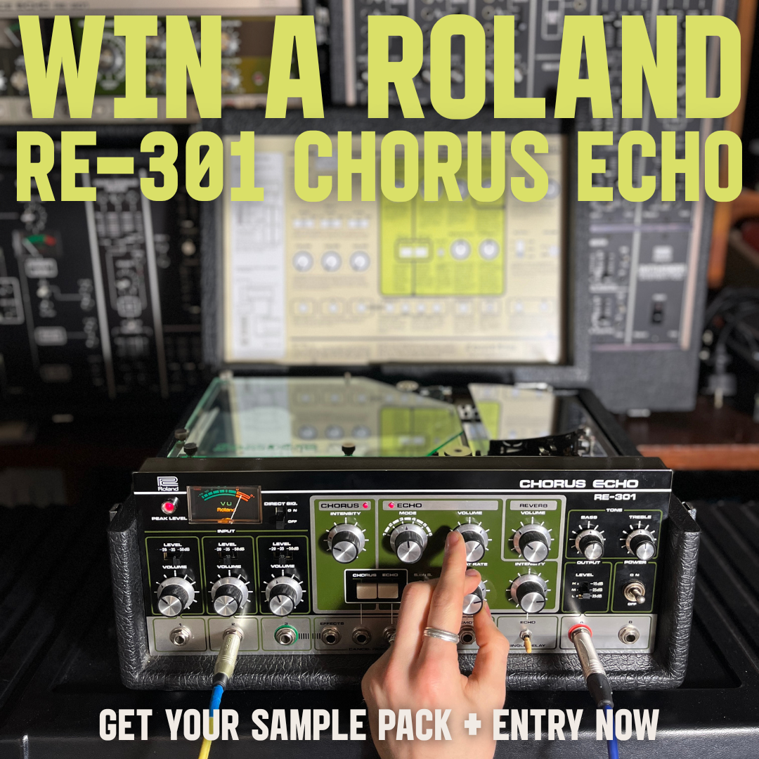 Buy A Sample Pack - Win A Roland RE-301 Chorus Echo