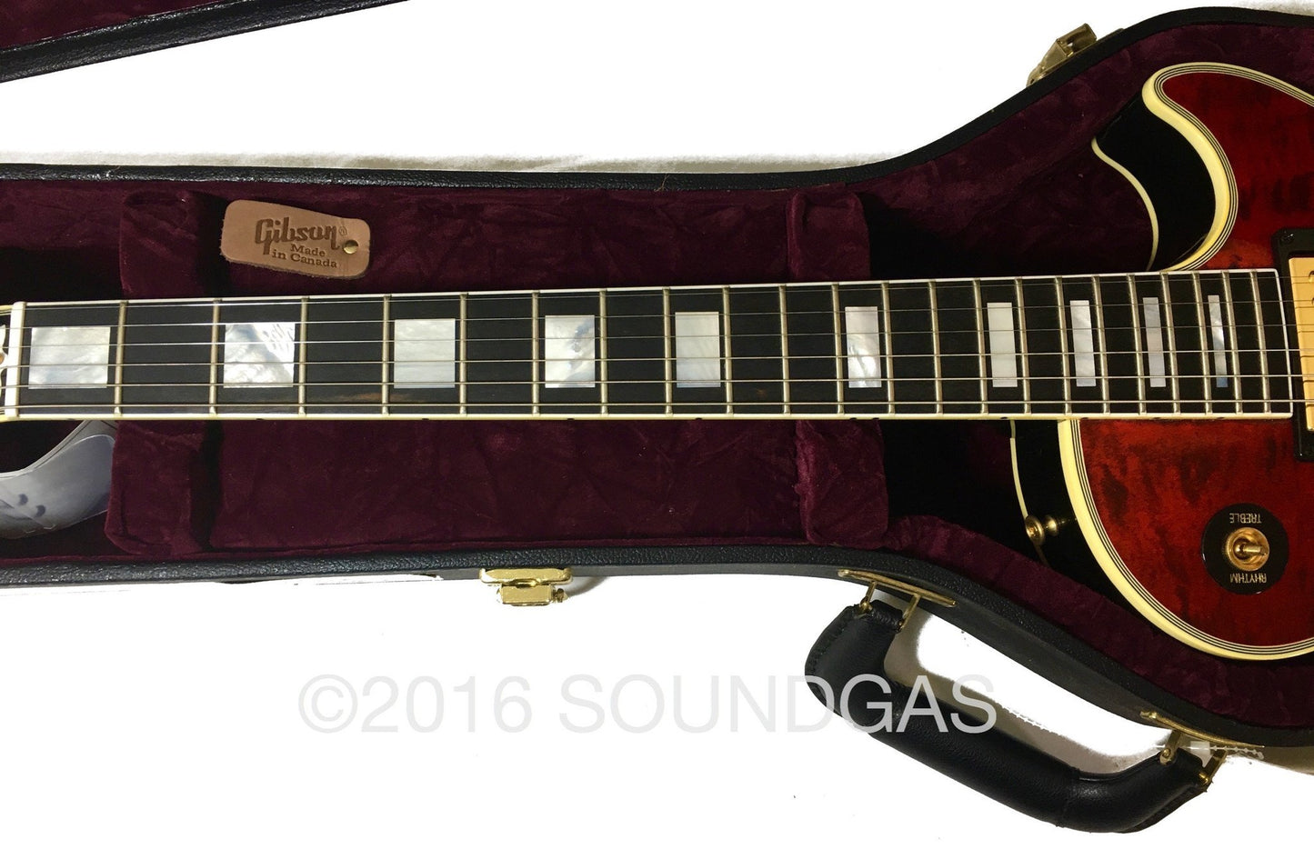 GIBSON LES PAUL CUSTOM '68 CHERRY REISSUE - UNPLAYED