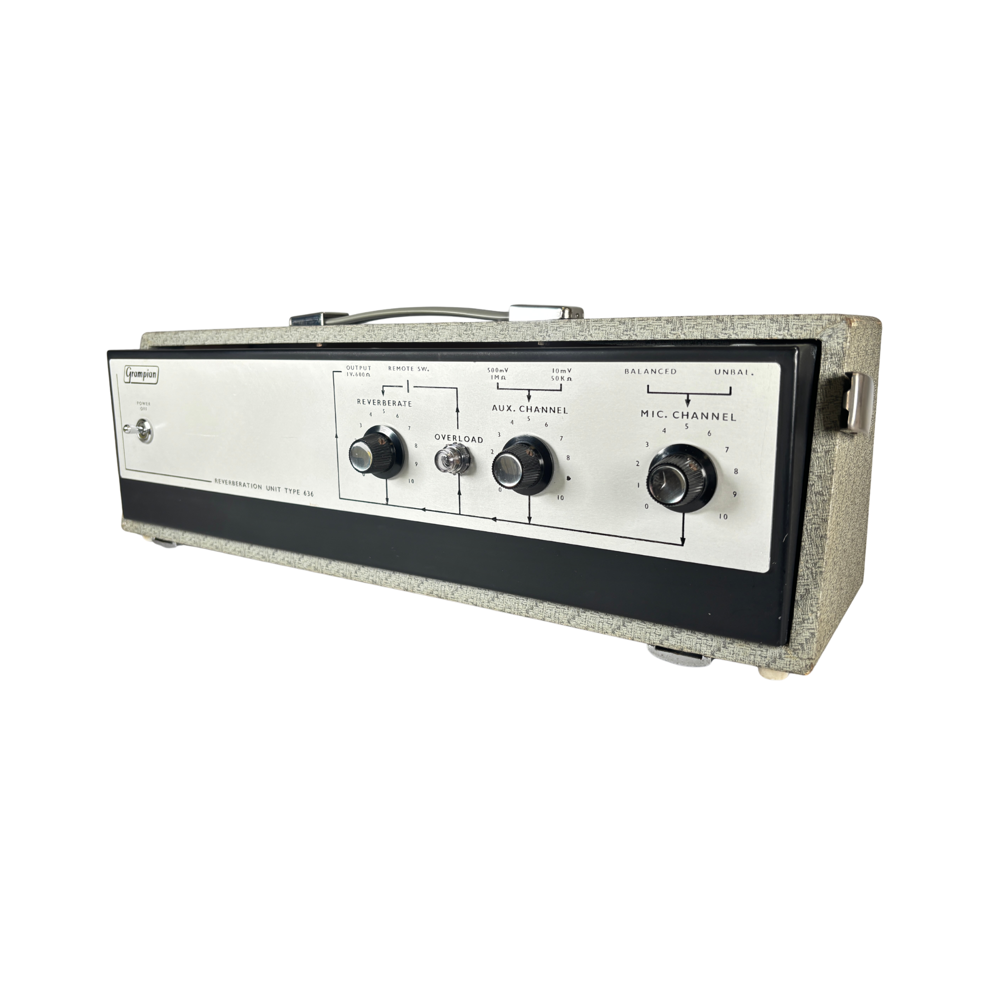 Grampian Type 636 Reverberation Unit - SN 1145 right