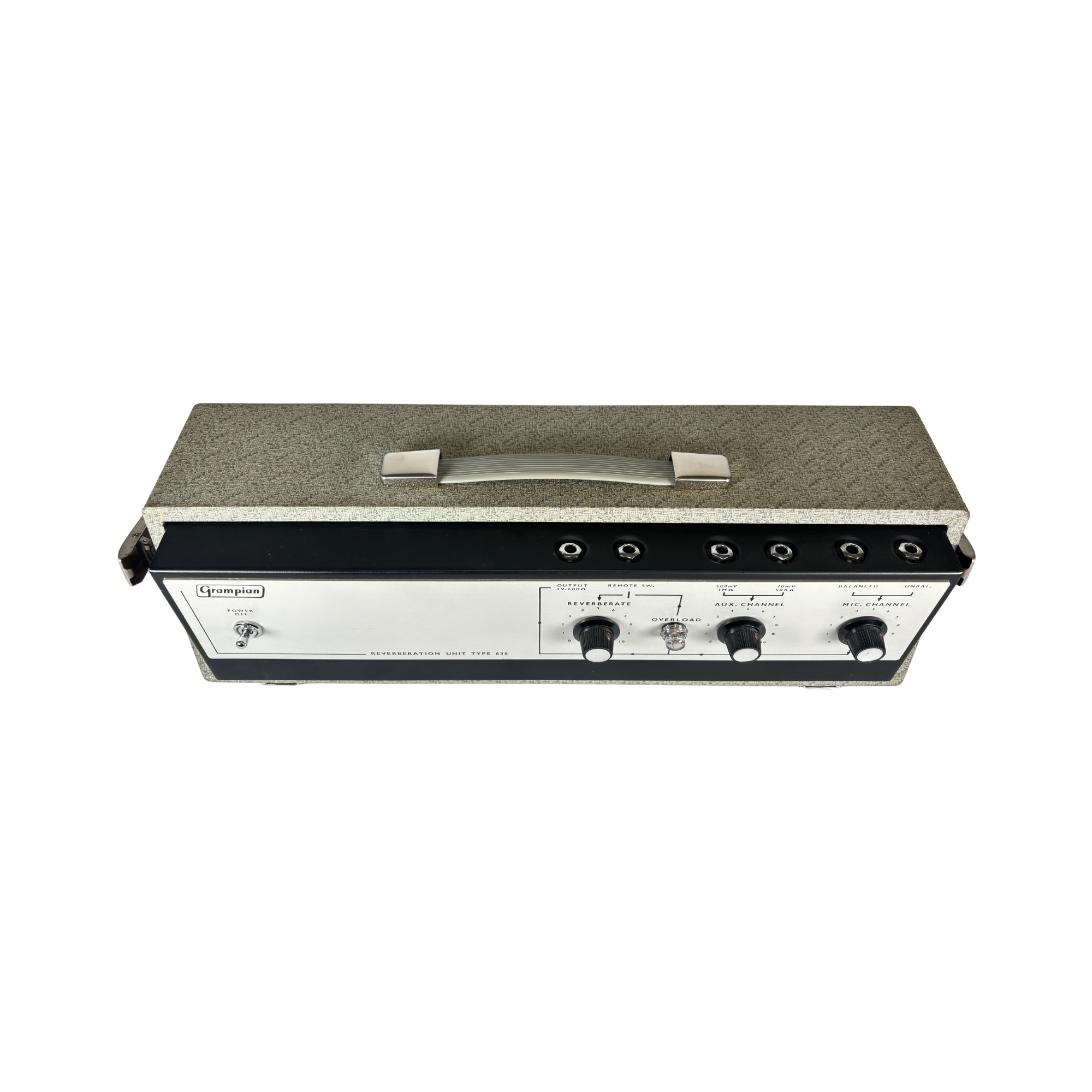 Grampian Type 636 Reverberation Unit - SN 1145 top