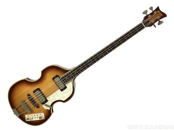 Greco Violin Bass VB-500 音出しOK そこそこ美中古品 Greco-VB-500-Violin-Bass-