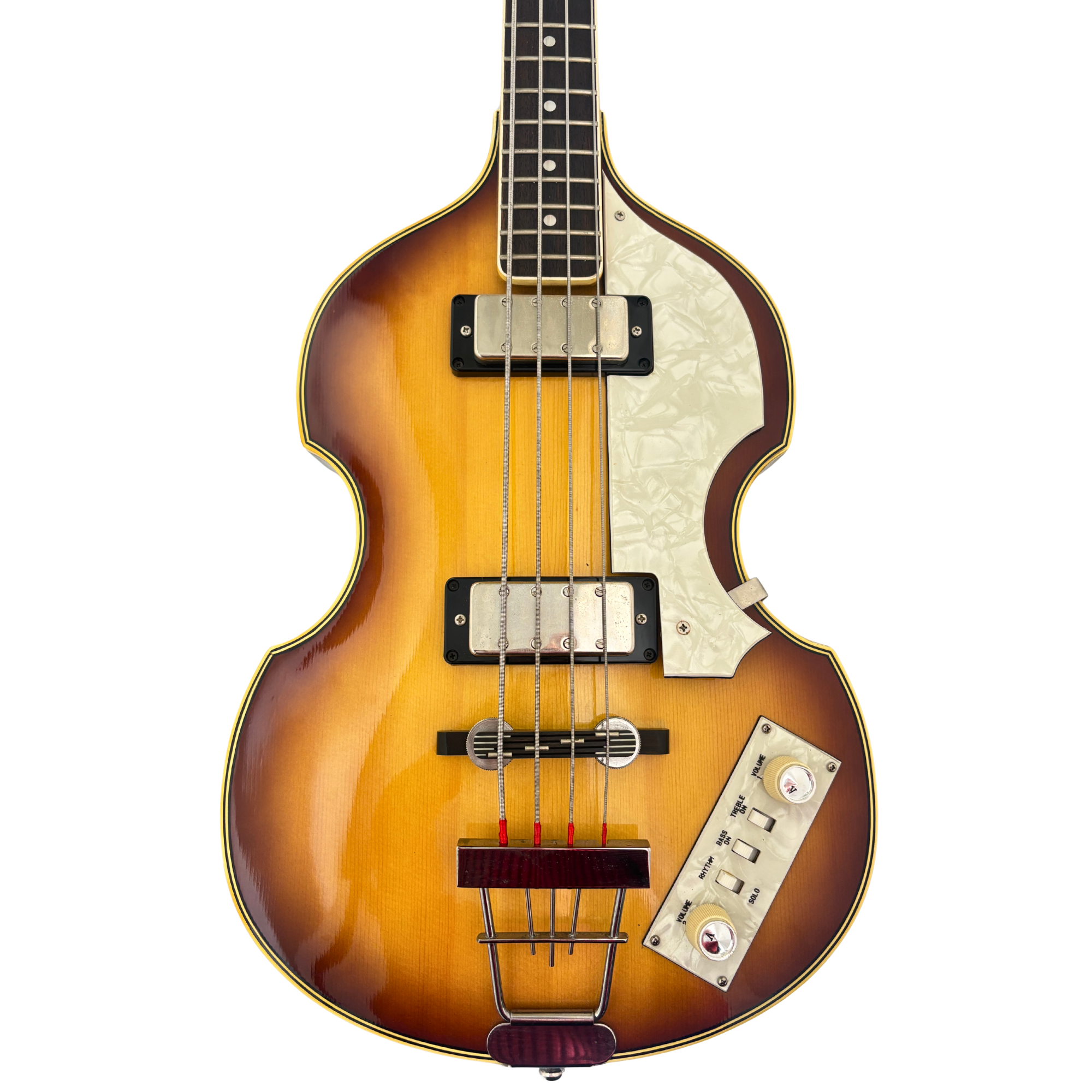 Greco Violin Bass VB - SN 840936 front close