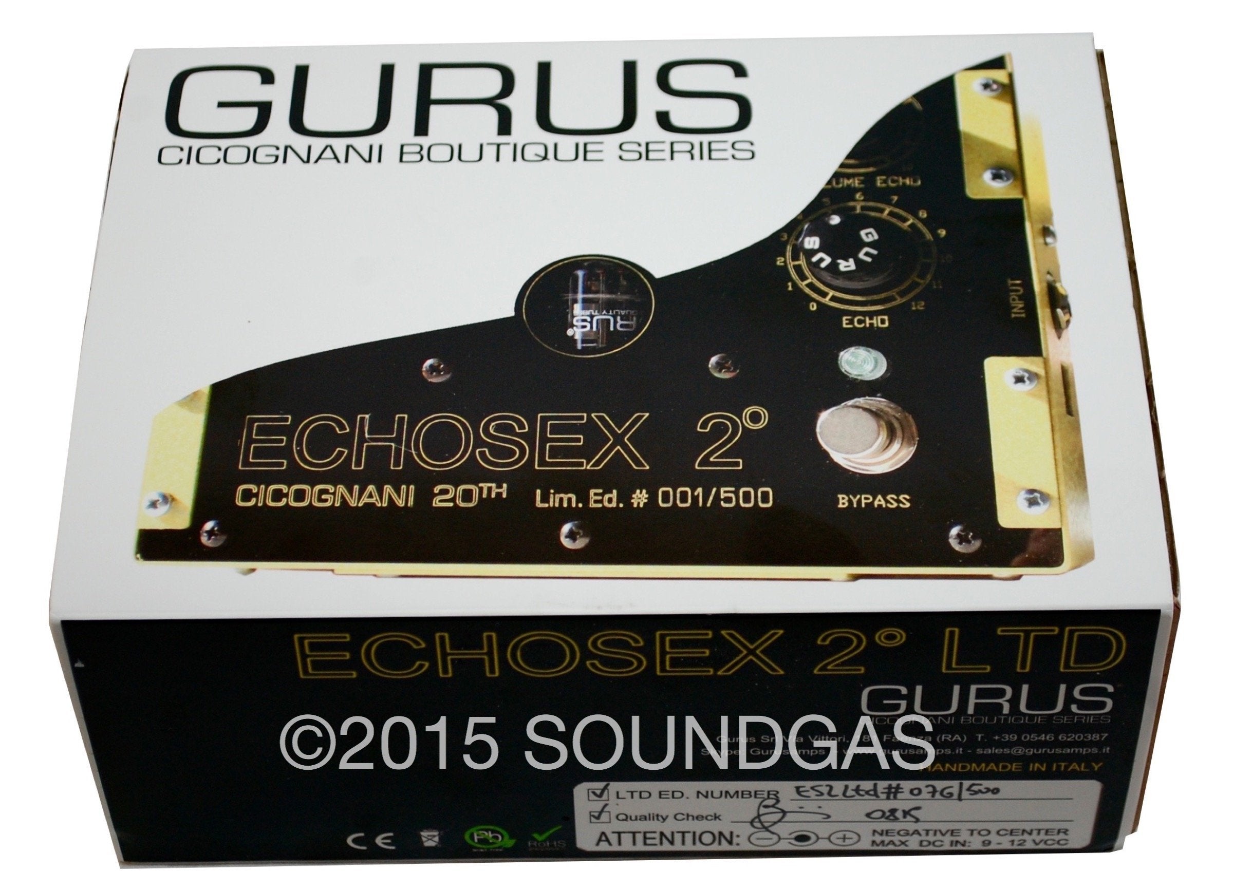 Gurus Echosex 2º LTD FOR SALE – Soundgas