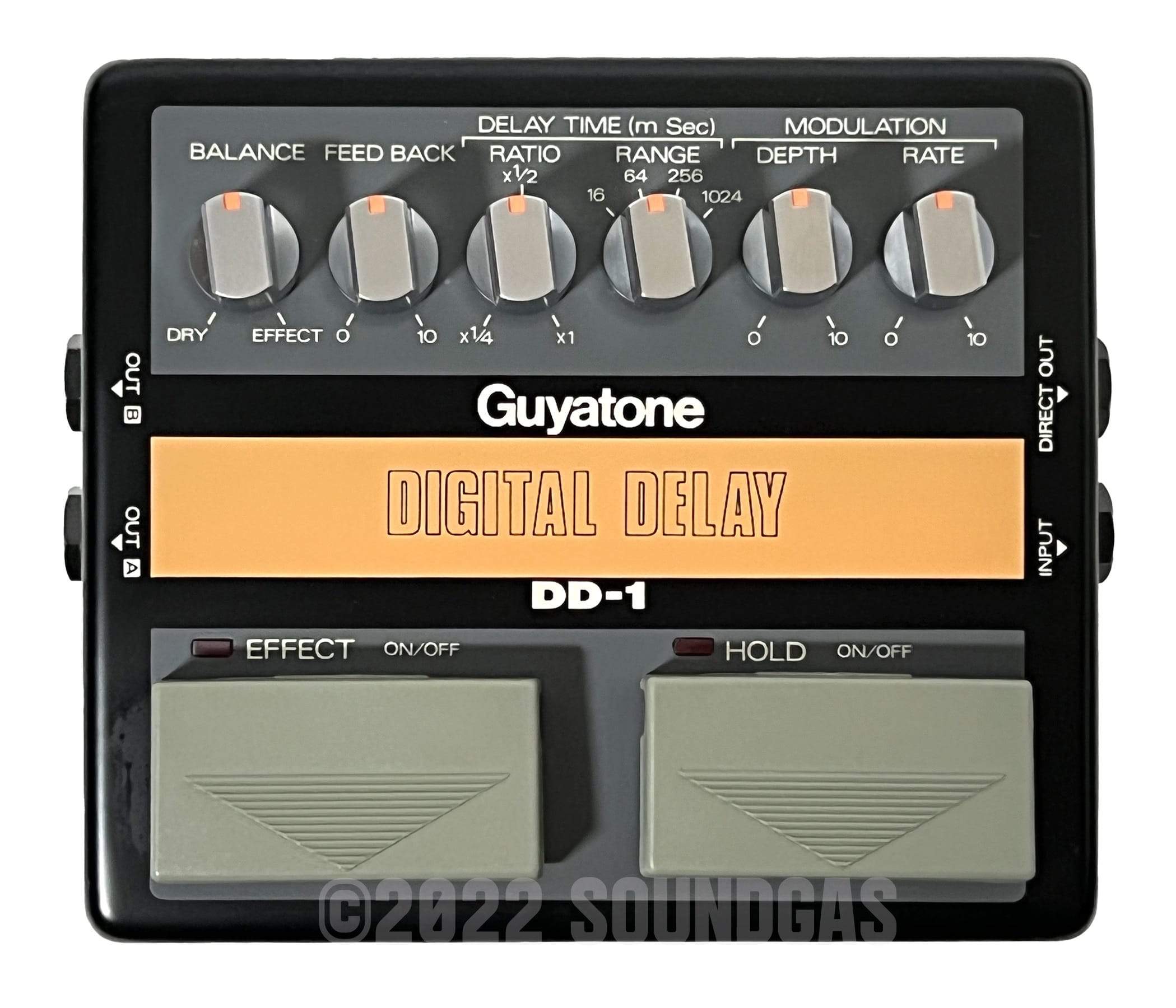 Guyatone DD-1 Digital Delay - Boxed FOR SALE – Soundgas