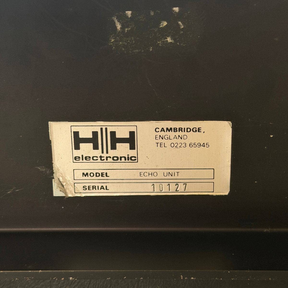 HH Slider Tape Echo (Short Loop) - SN 10127_5