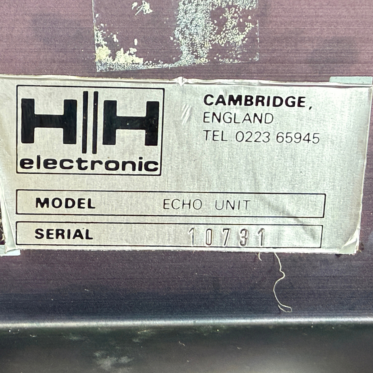 HH Slider Tape Echo (Long Loop) - SN 10731