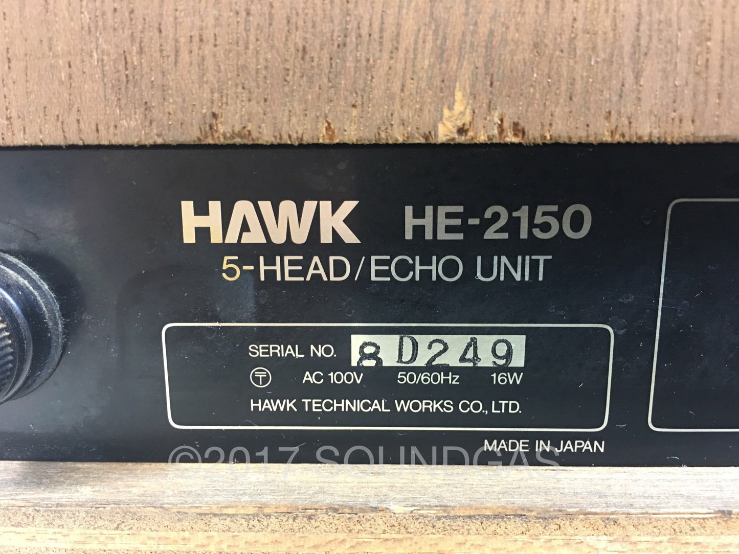 Hawk HE-2150 5-Head Echo Unit