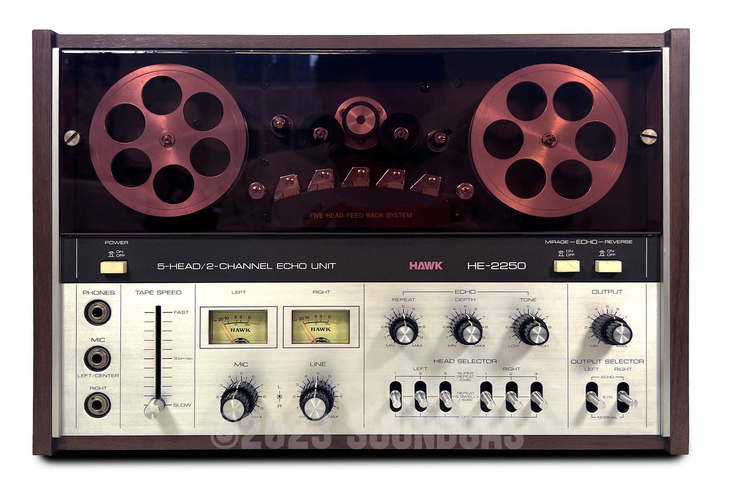 Hawk HE-2250 Stereo Tape Echo