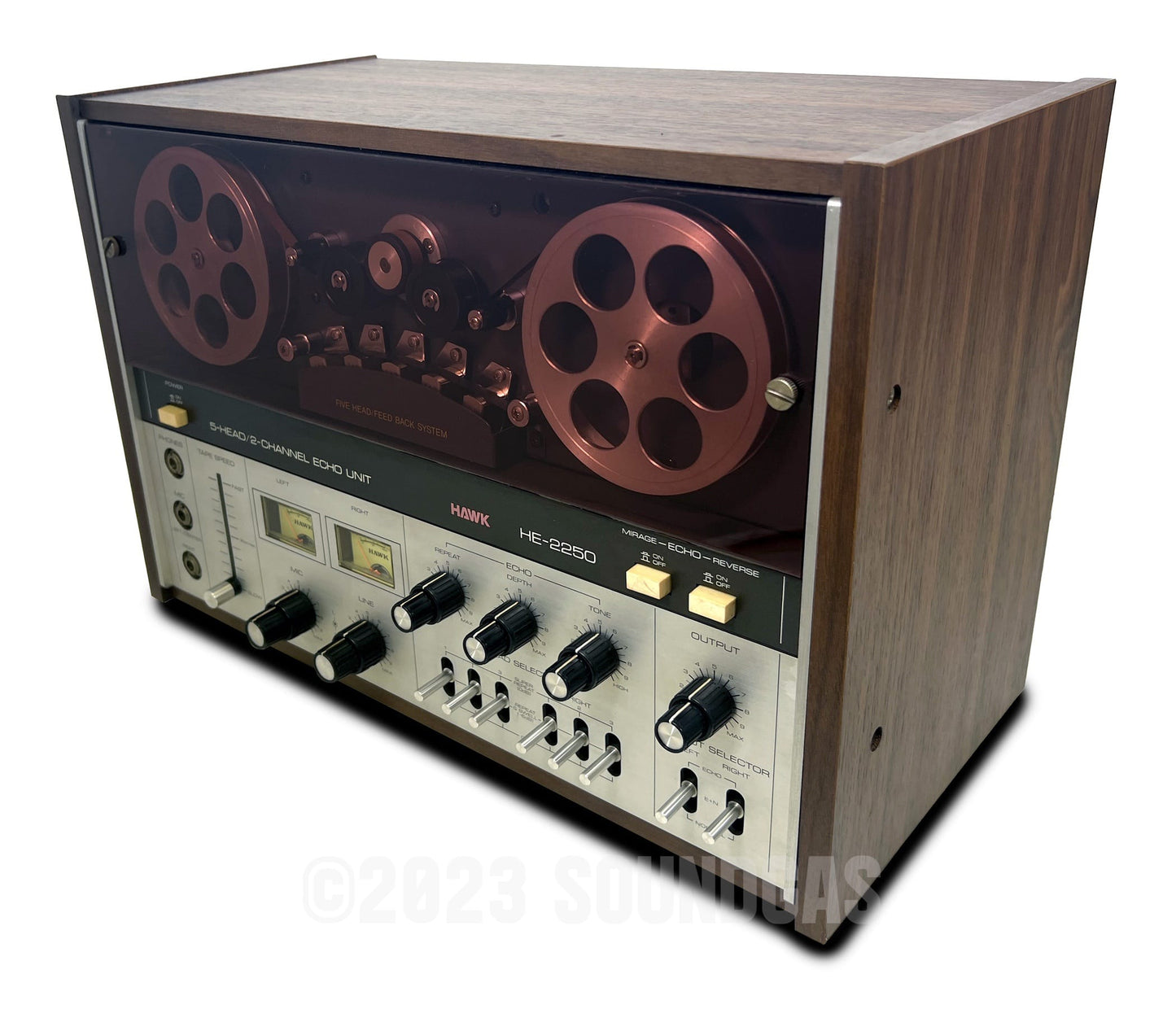 Hawk HE-2250 Stereo Tape Echo