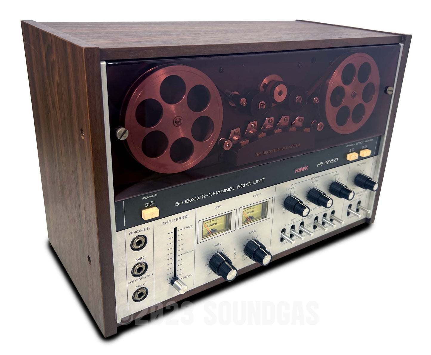 Hawk HE-2250 Stereo Tape Echo