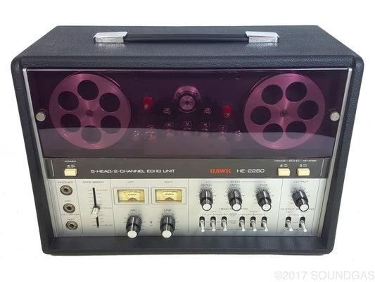 Hawk HE-2250 5-Head/2-Channel Echo Unit