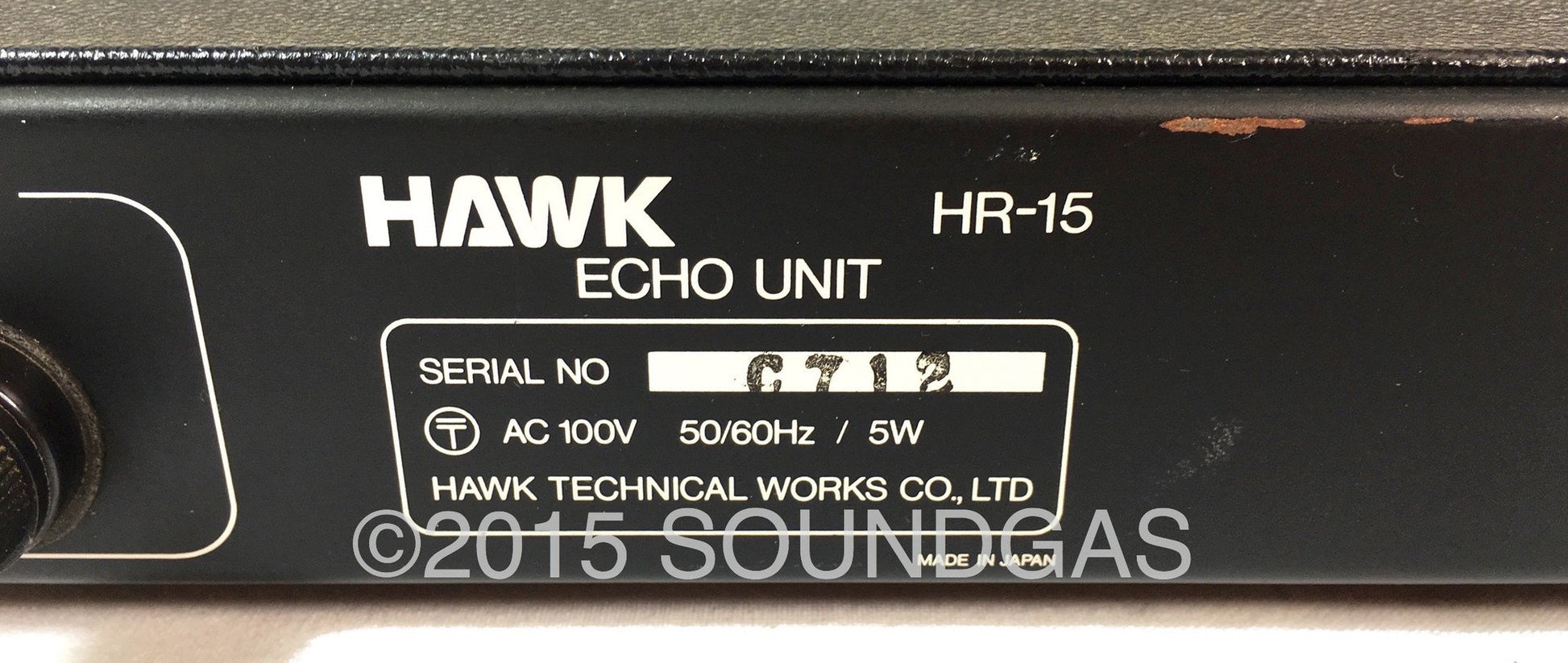 HAWK HR-15 ECHO UNIT