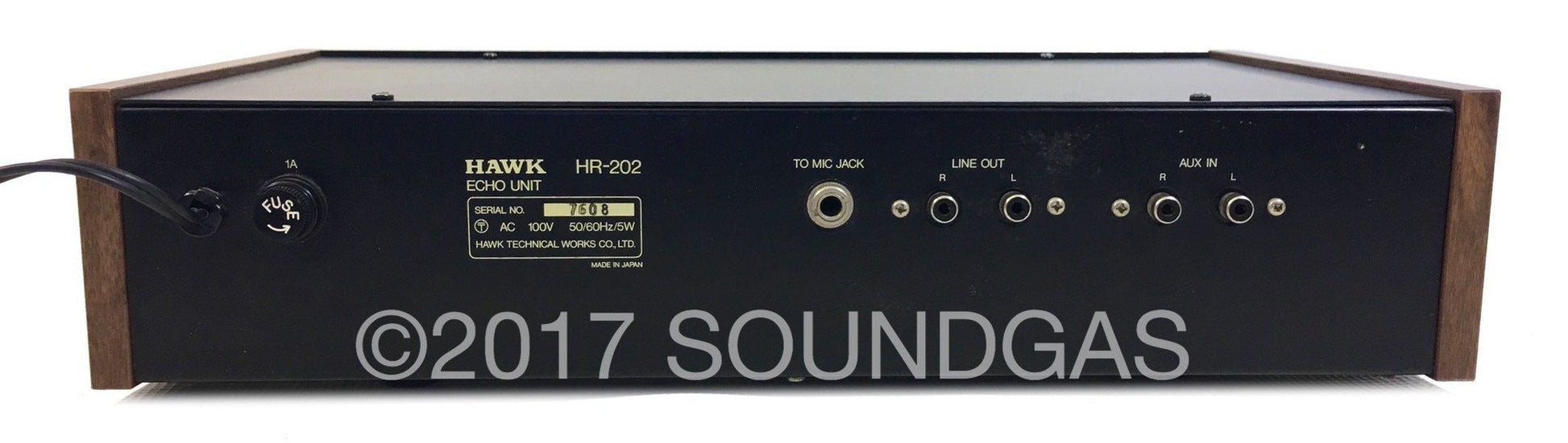 Hawk HR-202 Echo Unit - Spring Reverb