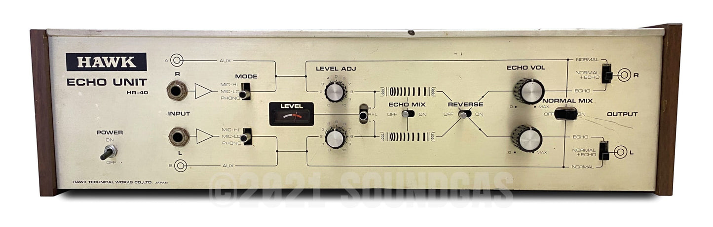 Hawk HR-40 Stereo Spring Reverb