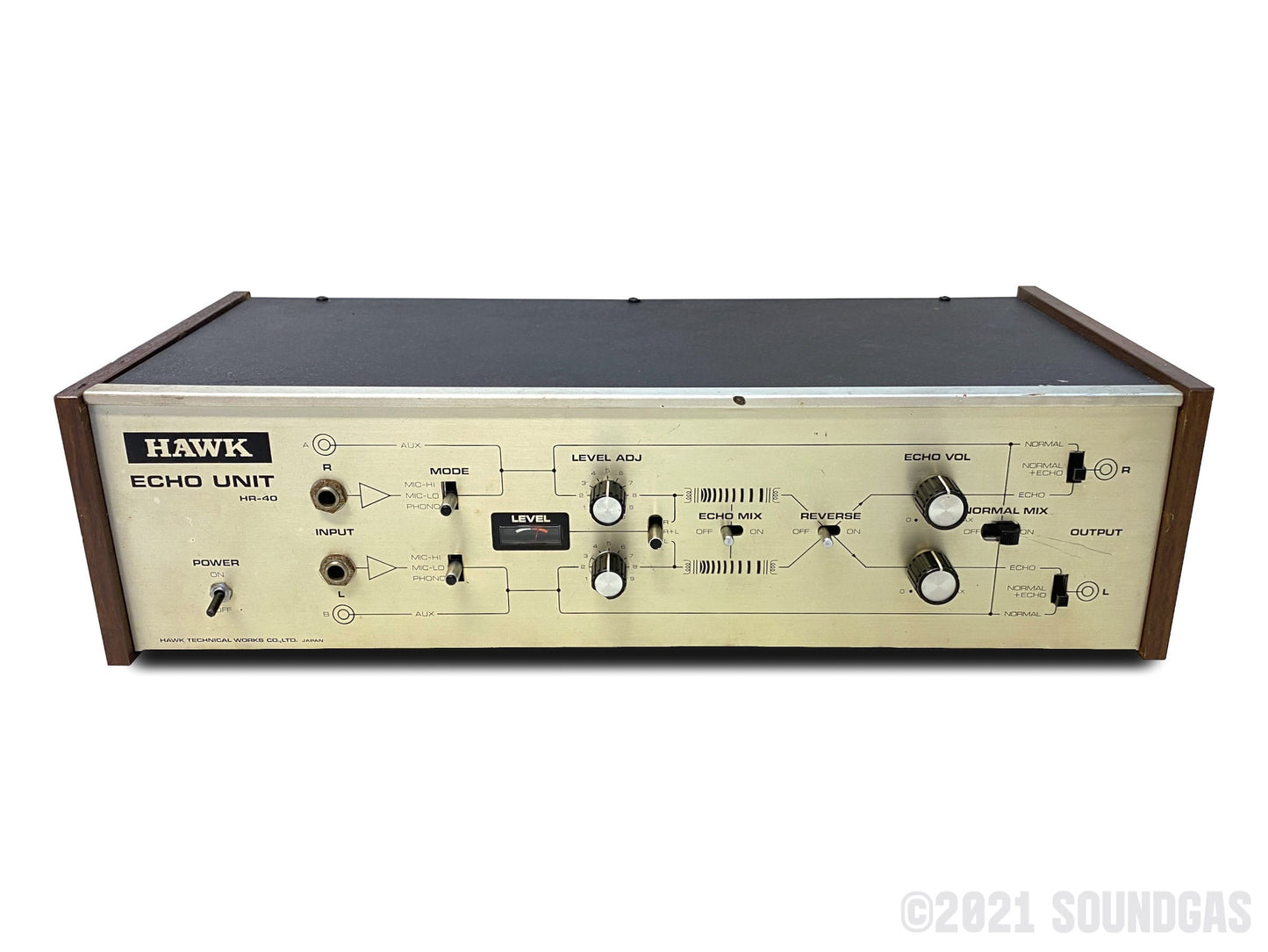 Hawk HR-40 Stereo Spring Reverb