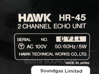 Hawk HR-45 Stereo Spring Reverb