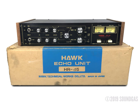 Hawk HR-45 Stereo Spring Reverb - Boxed