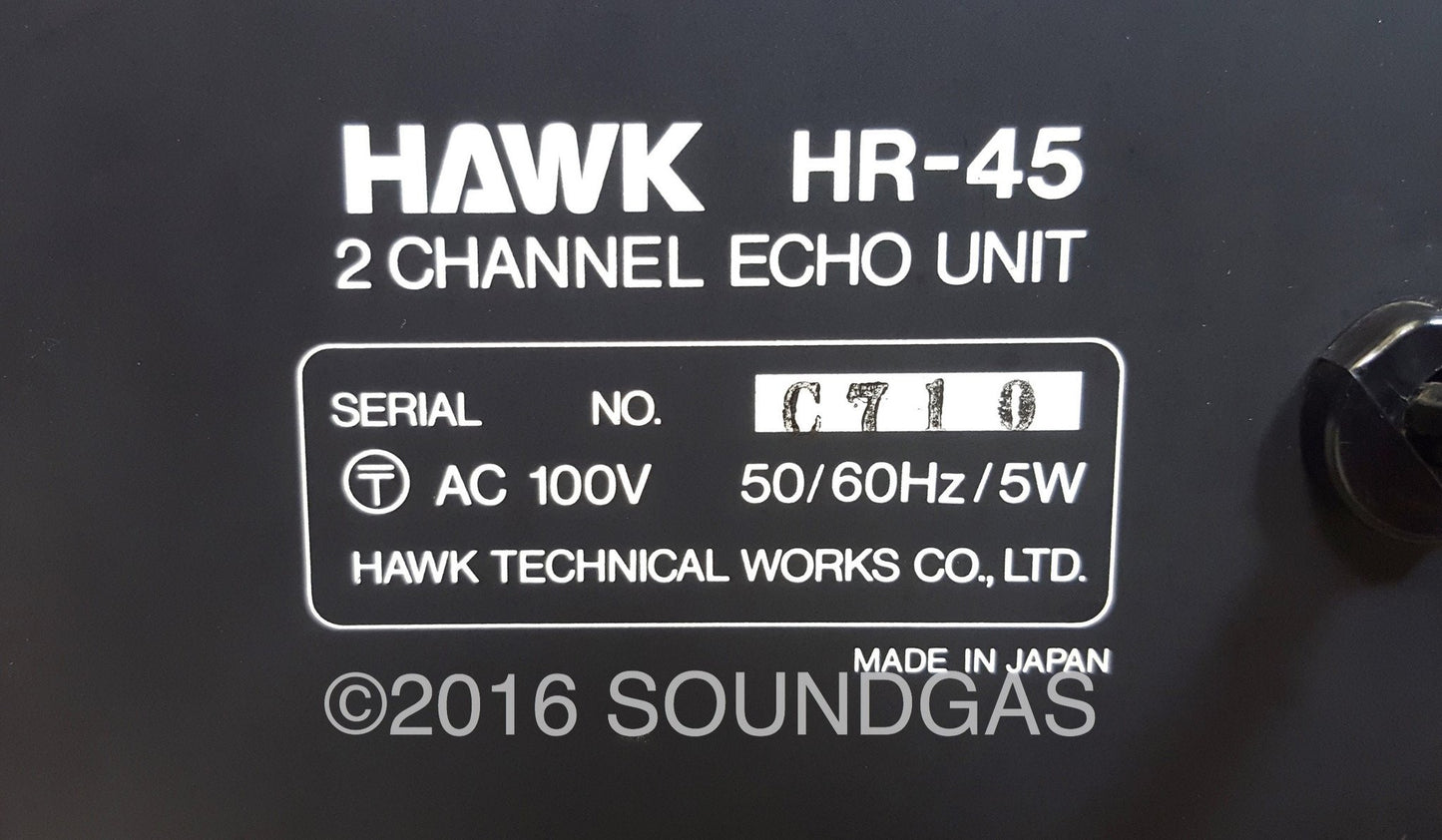 Hawk HR-45 Stereo Spring Reverb