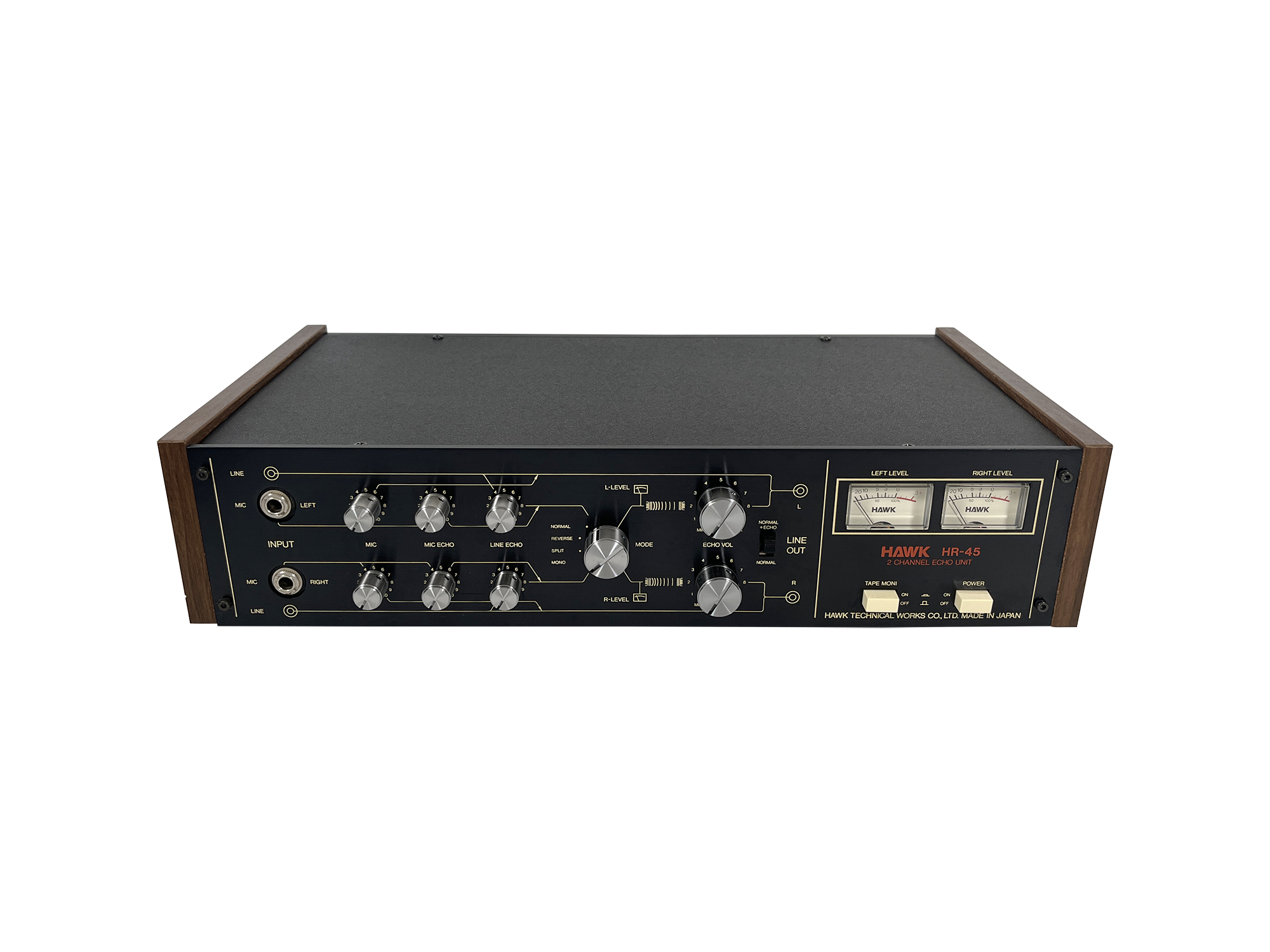 Sound Gas Spring Reverb Hard Hawk HR-45 Stereo Spring Reverb FOR SALE – Soundgas