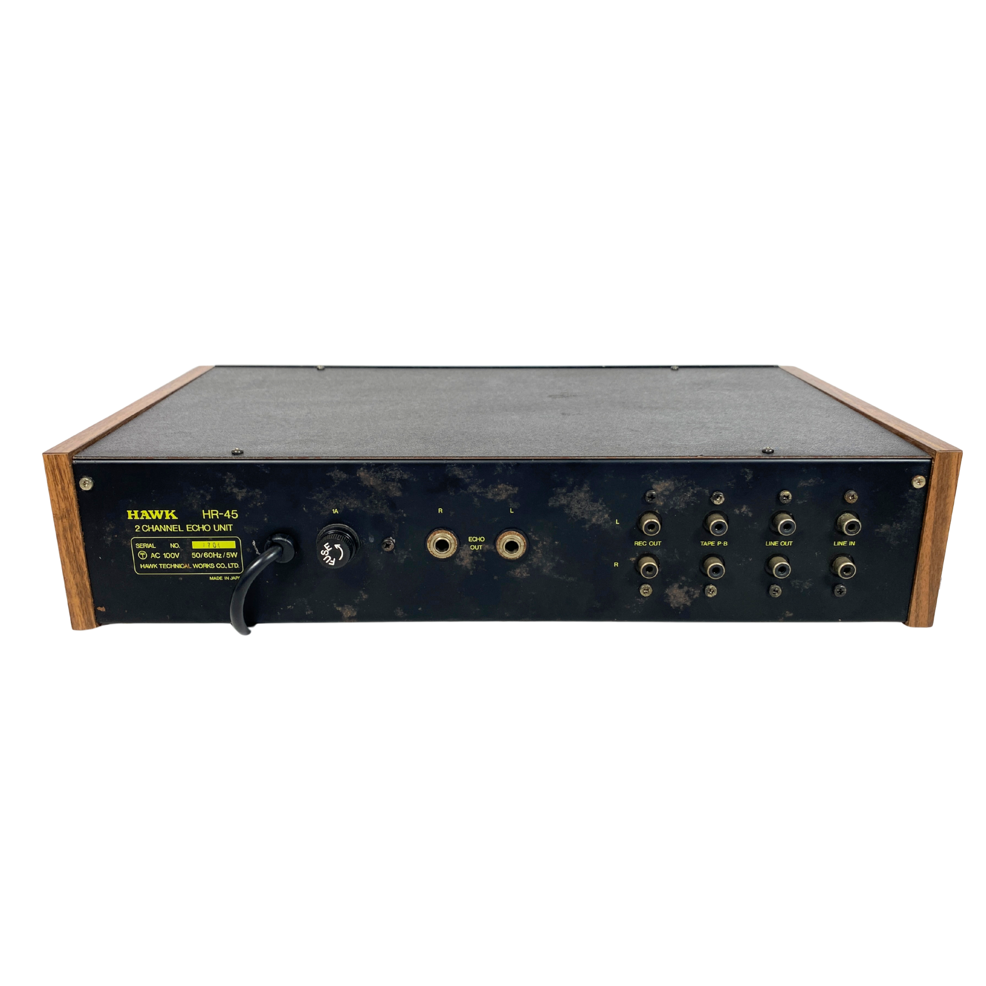 Hawk HR-45 Stereo Spring Reverb ( SN 1704) FOR SALE – Soundgas Hawk HR-45 Stereo Spring Reverb ( SN 1704) FOR SALE – Soundgas