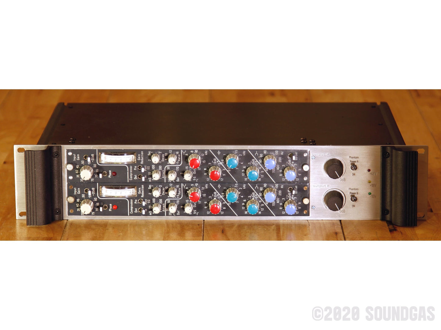 Helios Channel Strip Racked Pair (Pre/Comp/Eq)