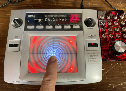 Korg Kaoss Pad KP-1 Circuitbent